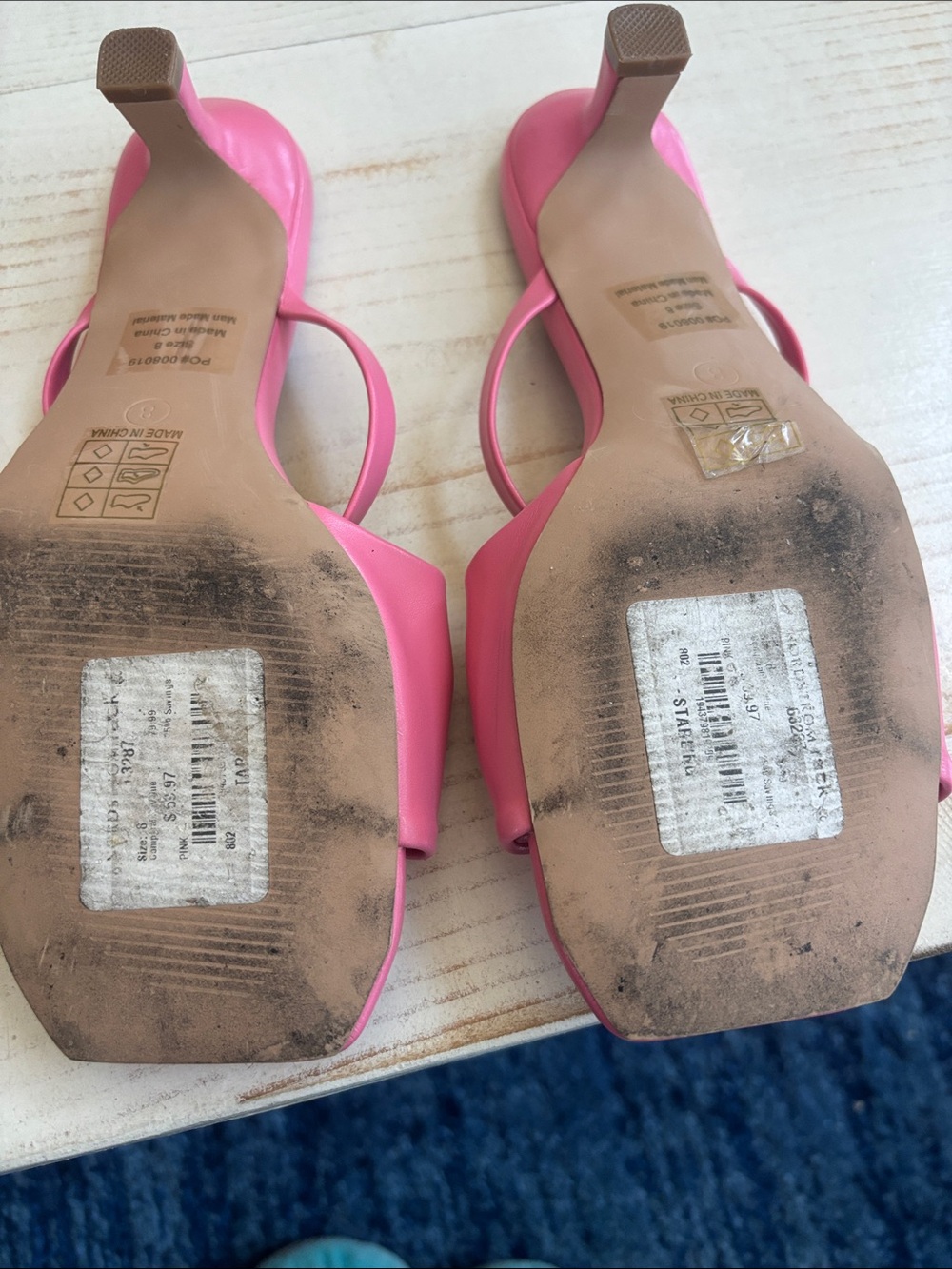 Journee Collection Pink Knot-Front Low Heel Mules - Picture 4 of 4